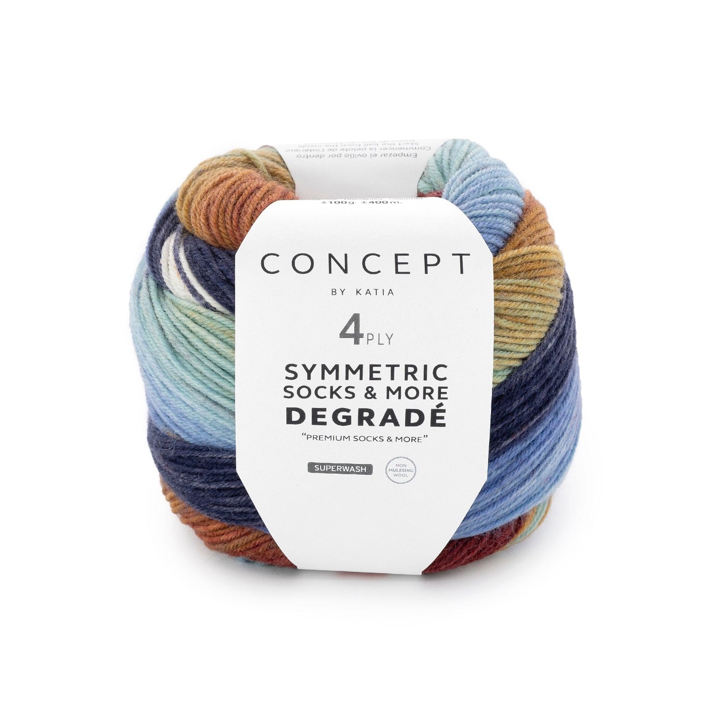 Katia Symmetric Socks & More – Degradé 80