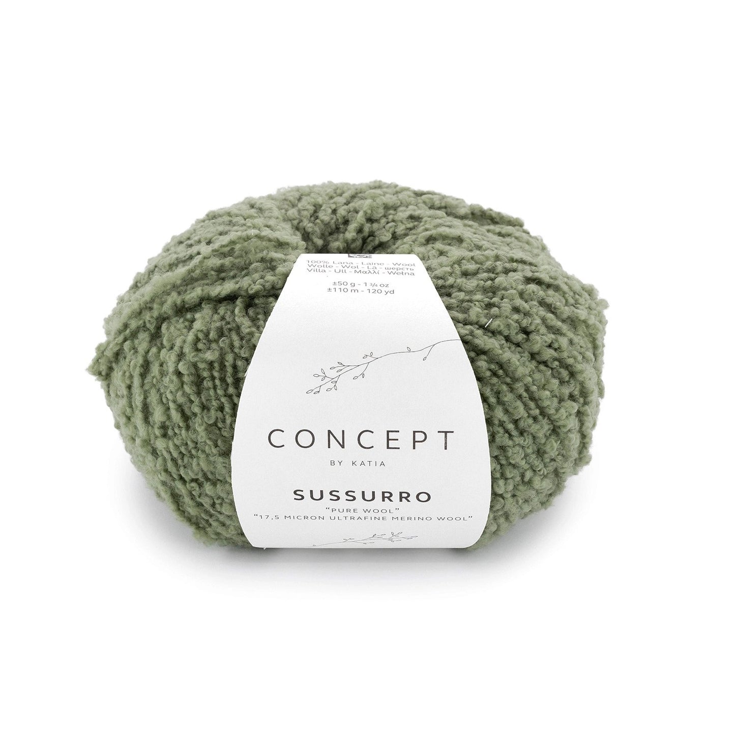 Concept Sussurro – 100% Ultra‑Fine Merino 202 | ColorPopCrafts