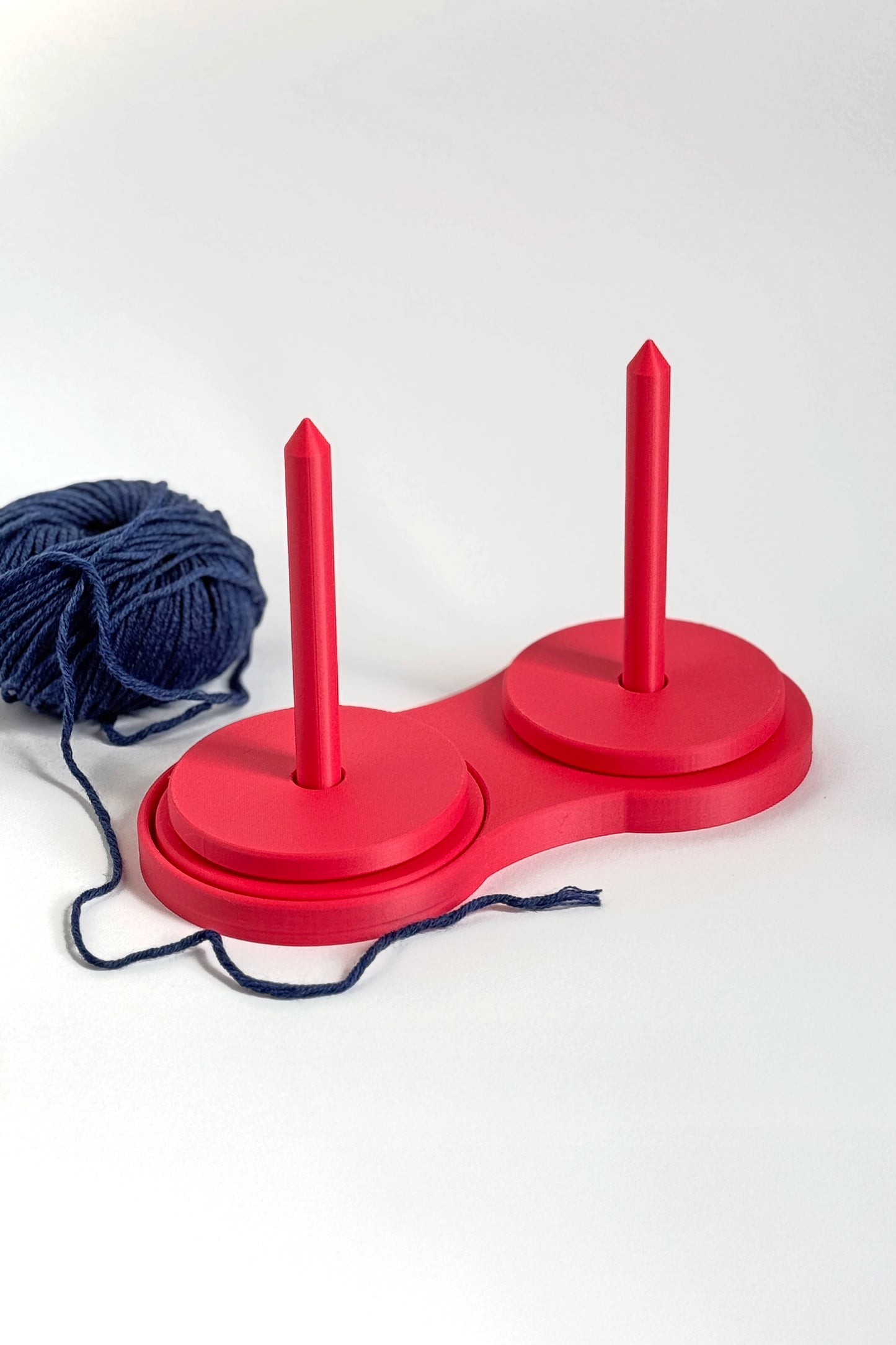 Colorful 3D Printed Yarn Holder Bubblegum Pink