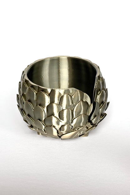 Dragon Scale Yarn Bowl Bronze ColorPopCrafts