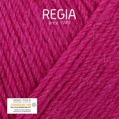 REGIA Uni 4-ply Sock Wool Azalea