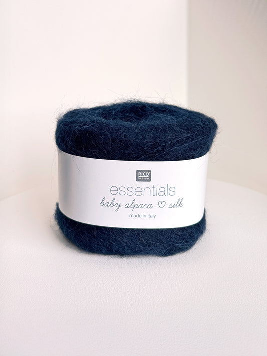 Rico Design – Baby Alpaca Loves Silk 012 Marine