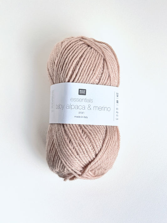Rico Design – Essentials Baby Alpaca & Merino aran 002 Beige