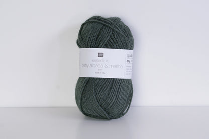 Rico Design – Essentials Baby Alpaca & Merino aran  Efeu 3 