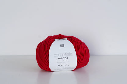 Rico Essentials Merino DK Red