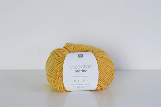Rico Essentials Merino DK Yellow