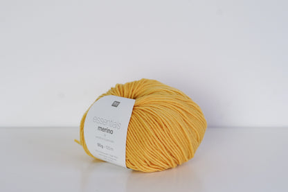 Rico Essentials Merino DK Yellow
