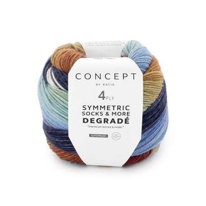 Katia Symmetric Socks & More – Degradé 80