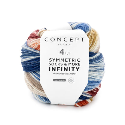 Katia Symmetric Socks & More – Infinity 92 ColorPopCrafts