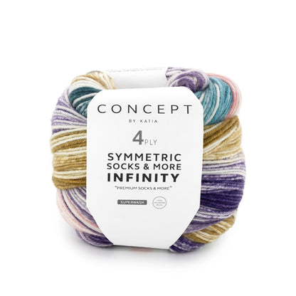 Katia Symmetric Socks & More – Infinity 93 ColorPopCrafts