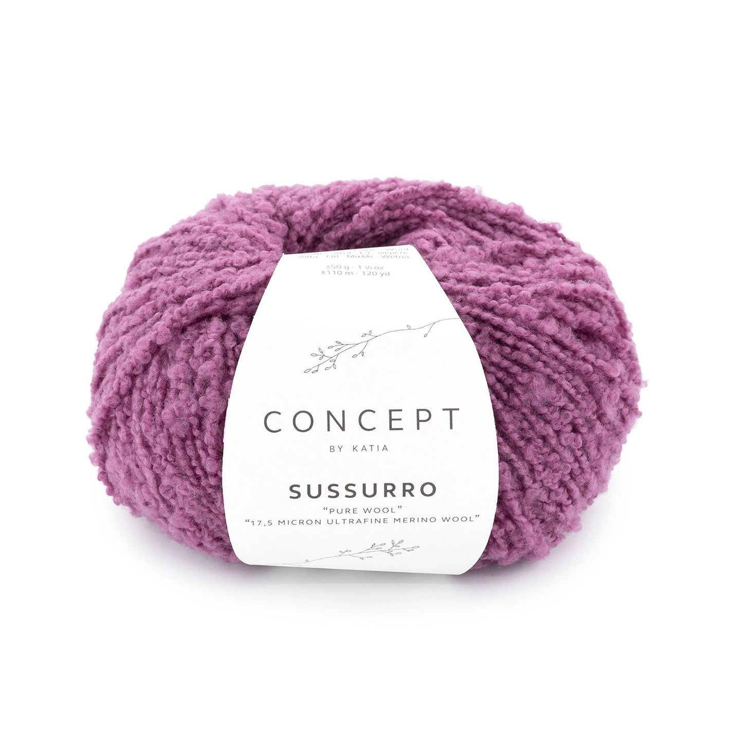 Concept Sussurro – 100% Ultra‑Fine Merino 206 | ColorPopCrafts